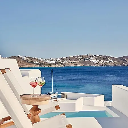 酒店 Katikies Mykonos - The Leading Of The World Agios Ioannis Diakoftis