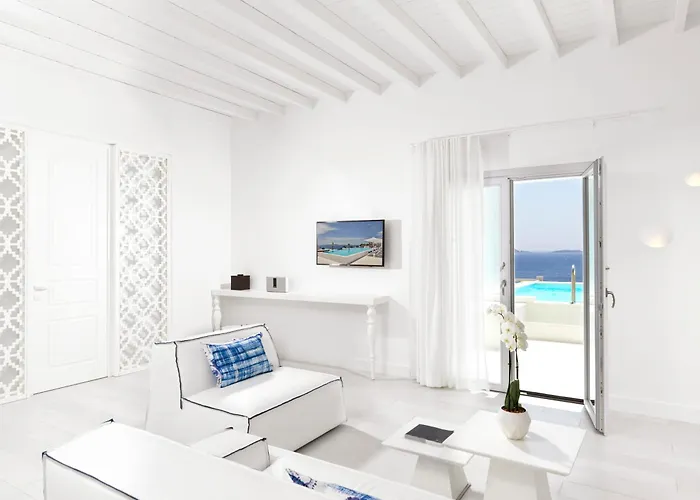 Katikies Mykonos - The Leading Of The World فندق Agios Ioannis Diakoftis