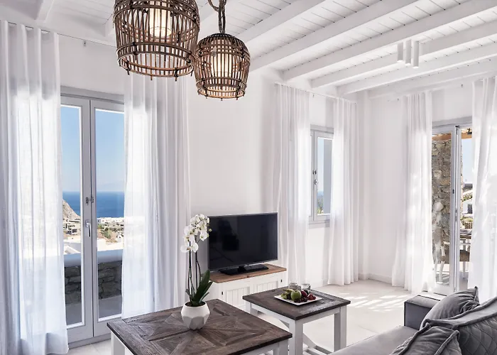 호텔 Katikies Mykonos - The Leading Of The World Agios Ioannis Diakoftis