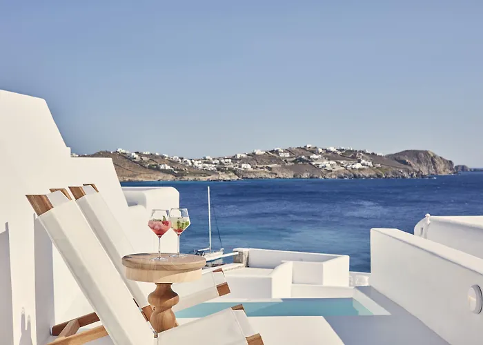 Katikies Mykonos - The Leading Of The World فندق Agios Ioannis Diakoftis
