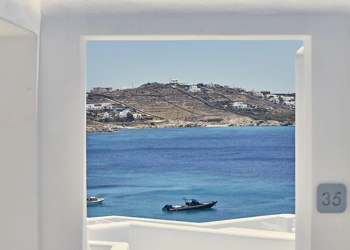 호텔 Katikies Mykonos - The Leading Of The World Agios Ioannis Diakoftis
